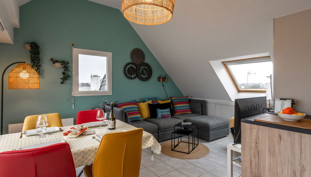 Apartment mit 2 Schlafzimmern in Quiberon mit garten und terrasse - Foto 4