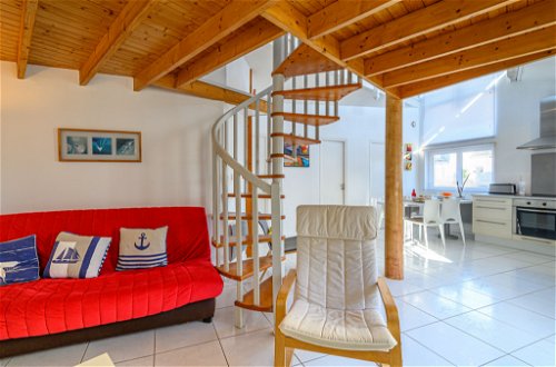 Foto 2 - Casa de 1 habitación en Saint-Pierre-Quiberon con terraza y vistas al mar