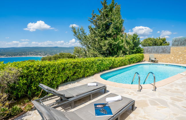 Casa de 6 quartos em Saint-Cyr-sur-Mer com piscina privada e jardim - Foto 45