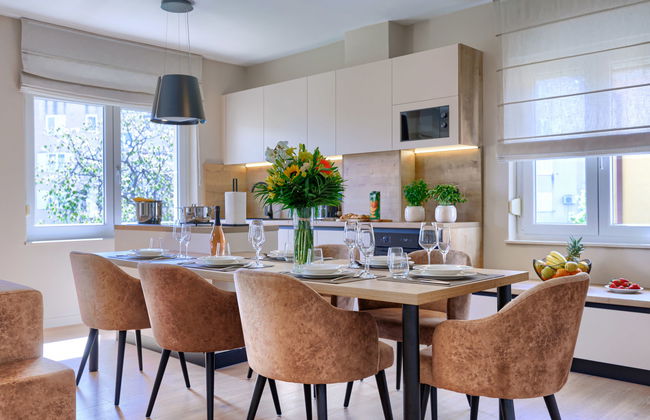 Apartamento de 4 quartos em Novigrad com jardim e terraço - Foto 1