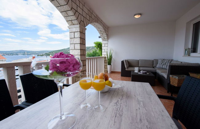 Apartamento de 3 quartos em Rogoznica com terraço - Foto 35