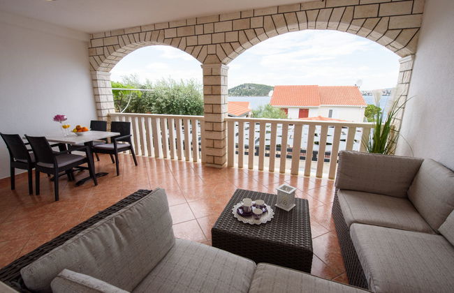 Apartamento de 3 quartos em Rogoznica com terraço - Foto 31