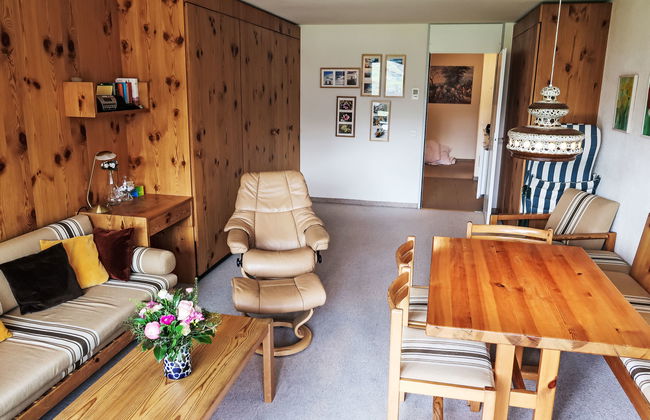 Apartamento de 2 quartos em Disentis/Mustér com piscina e jardim - Foto 3