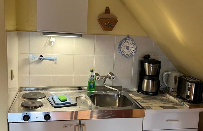 Apartamento de 1 quarto em Prerow com jardim - Foto 7