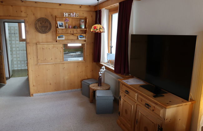 Apartamento de 1 quarto em Davos com piscina e sauna - Foto 9
