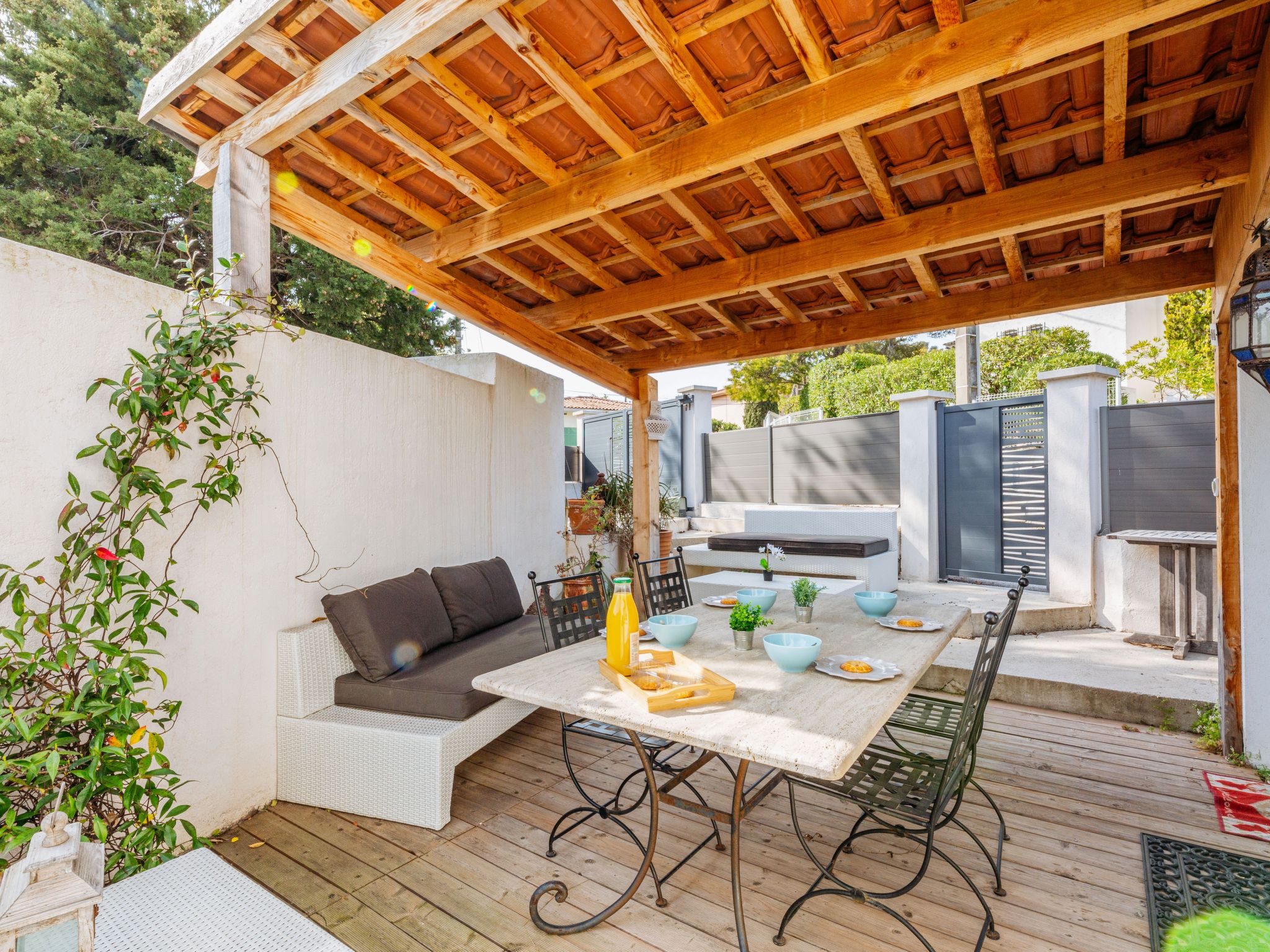 Photo 17 - Maison de 1 chambre à Fréjus avec jardin et terrasse