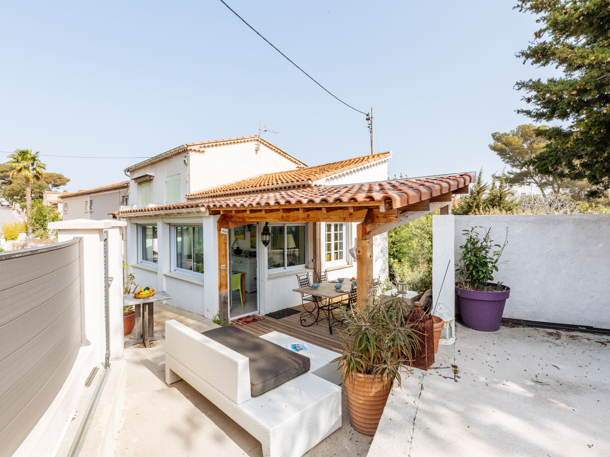 Foto 5 - Haus mit 1 Schlafzimmer in Fréjus mit garten und terrasse