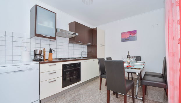 Apartment mit 2 Schlafzimmern in Karlobag mit terrasse - Foto 4