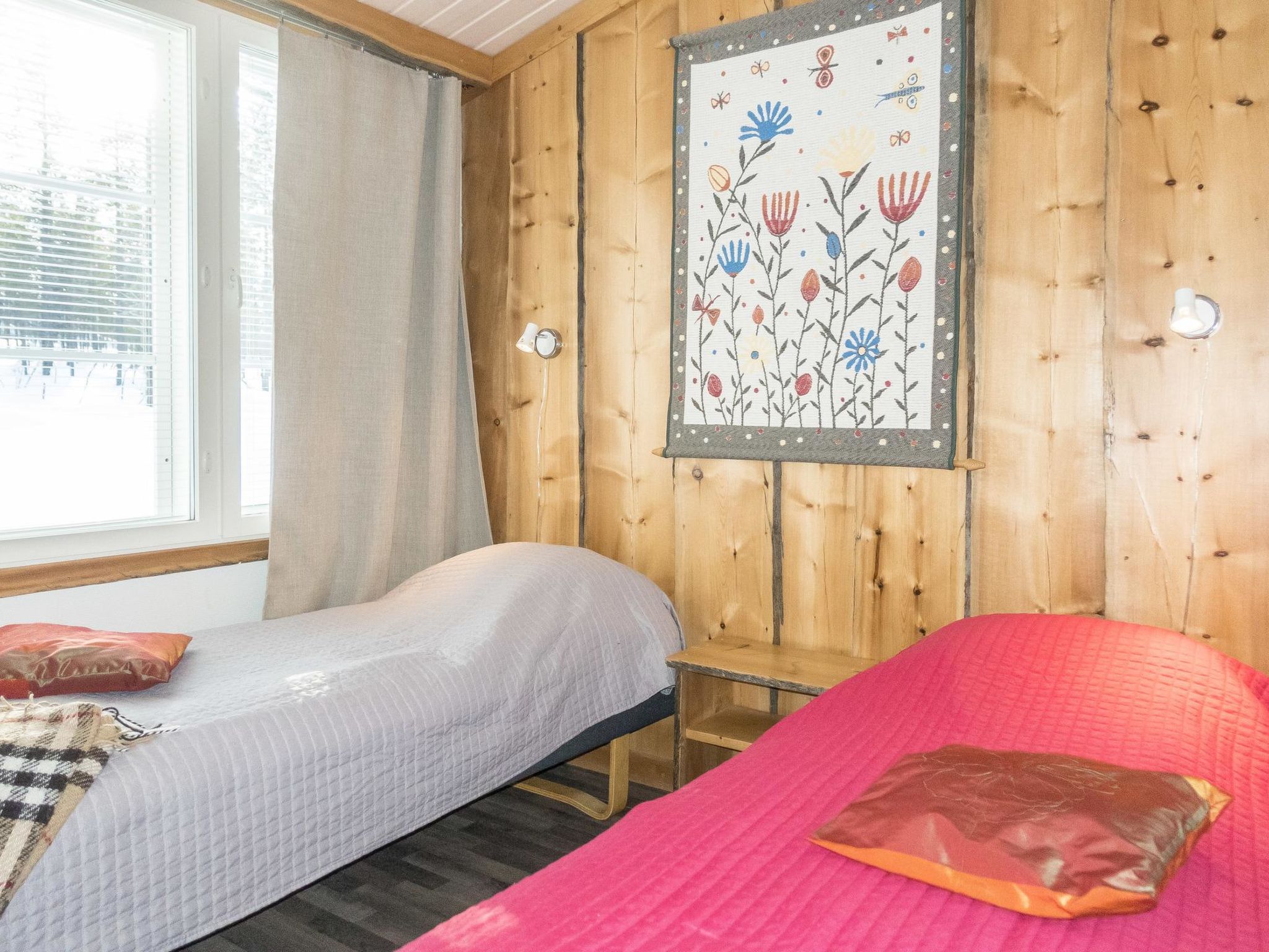 Foto 20 - Casa de 3 habitaciones en Inari con sauna y vistas a la montaña