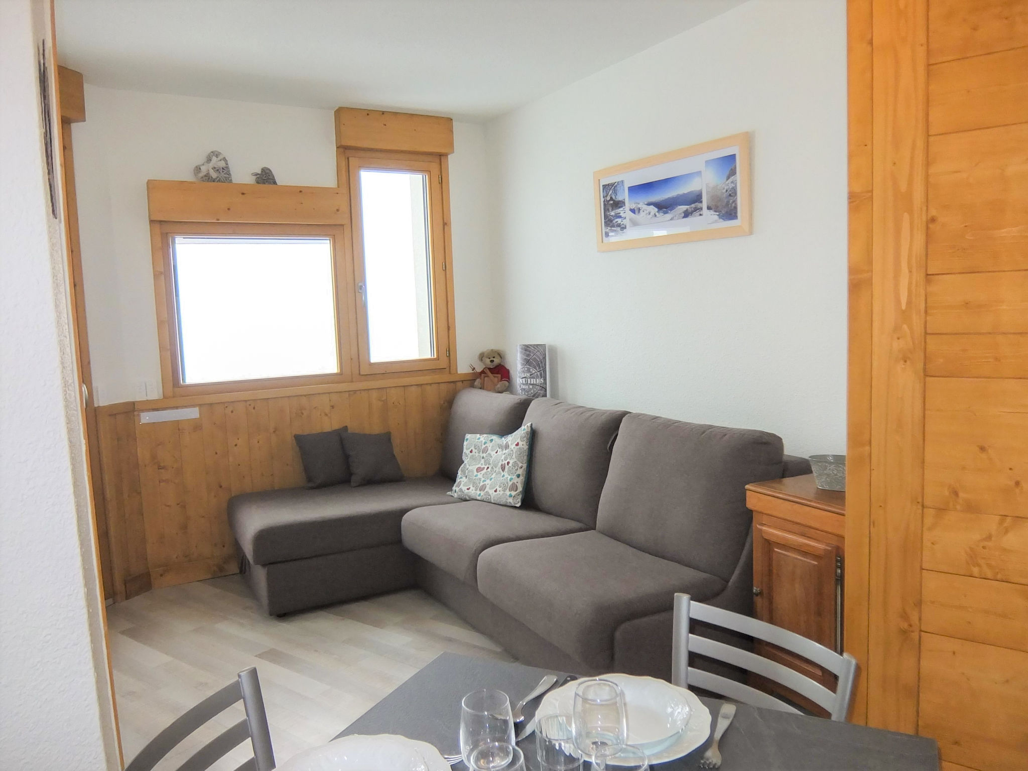 Photo 1 - 1 bedroom Apartment in Les Belleville with mountain view