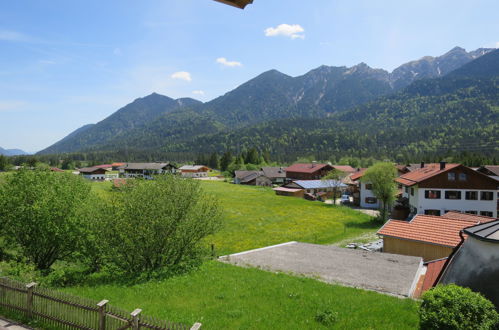 Foto 6 - Apartamento de 2 habitaciones en Wallgau con vistas a la montaña