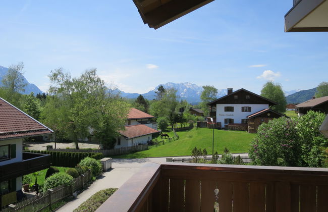 Apartamento de 2 quartos em Wallgau com jardim - Foto 8