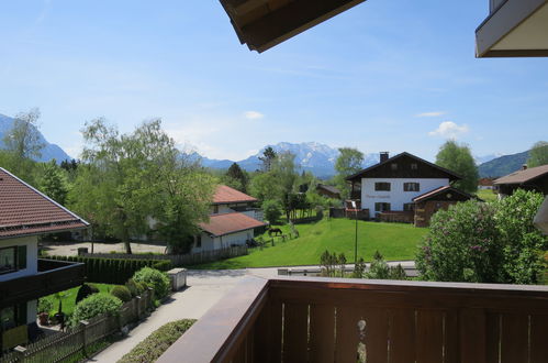 Foto 8 - Apartamento de 2 habitaciones en Wallgau con vistas a la montaña