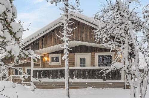 Foto 5 - Haus mit 1 Schlafzimmer in Inari mit sauna und blick auf die berge