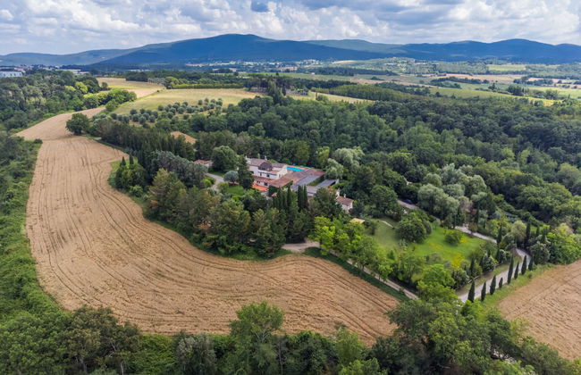 Casa de 2 quartos em Colle di Val d'Elsa com piscina e jardim - Foto 39