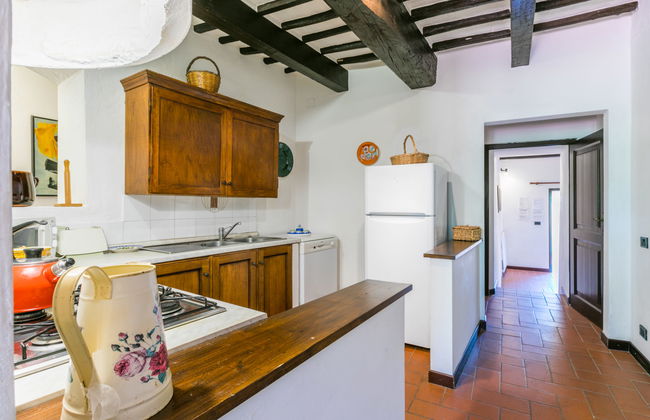 Apartamento de 3 quartos em Colle di Val d'Elsa com piscina e jardim - Foto 12
