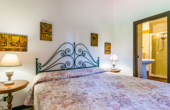 Apartamento de 3 quartos em Colle di Val d'Elsa com piscina e jardim - Foto 17