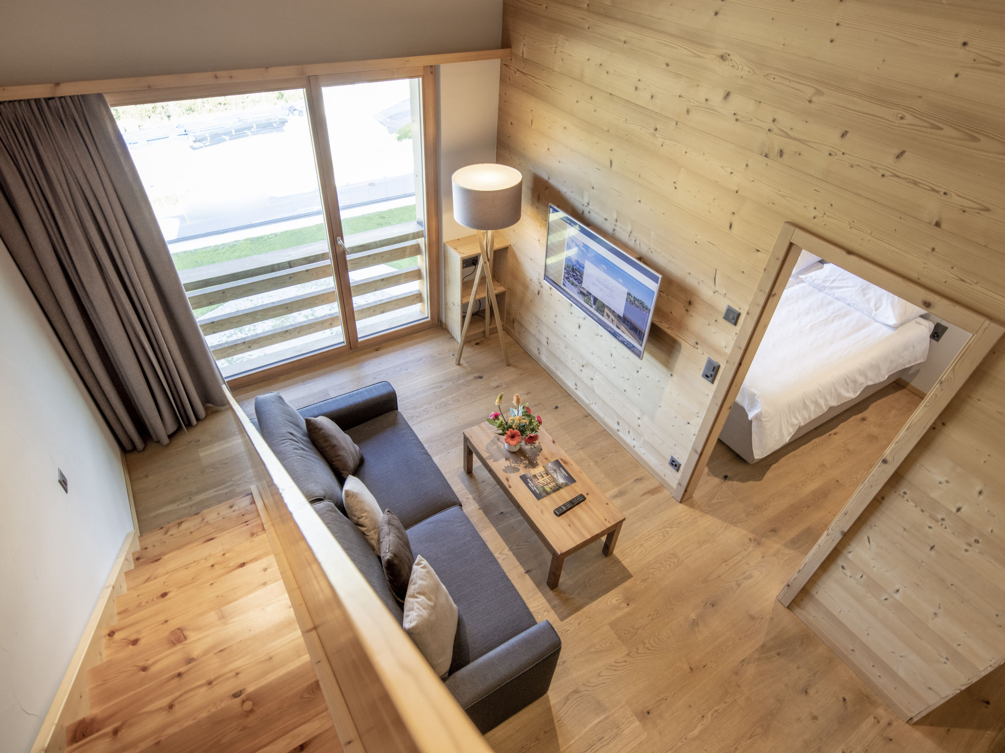 Foto 6 - Apartamento de 2 quartos em Chalais com sauna e vista para a montanha