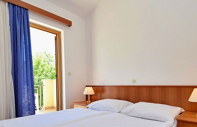Appartamento con 1 camera da letto a Orebić con piscina e giardino - Foto 12