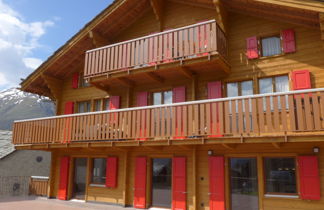 Photo 1 - Appartement de 3 chambres à Grächen avec terrasse et vues sur la montagne