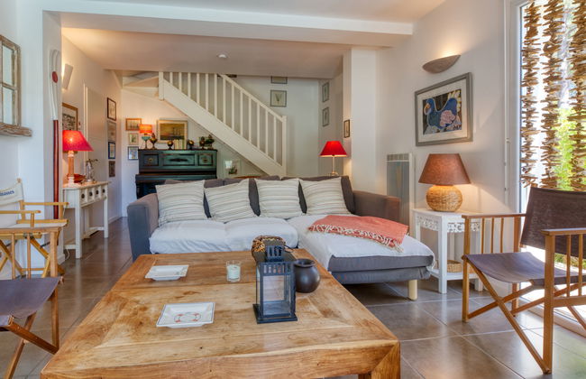 Casa de 4 quartos em Lacanau com piscina privada e jardim - Foto 7