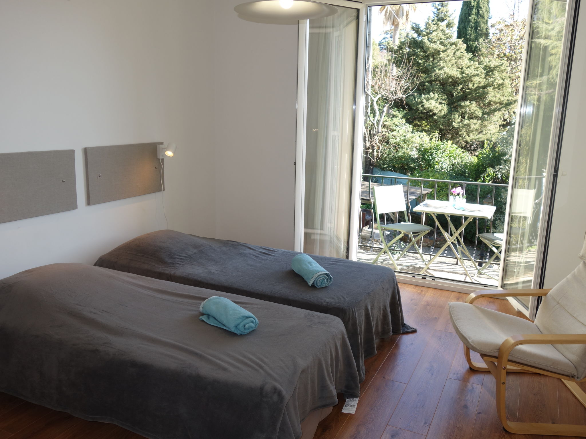 Foto 5 - Apartment mit 2 Schlafzimmern in Cannes mit garten und blick aufs meer