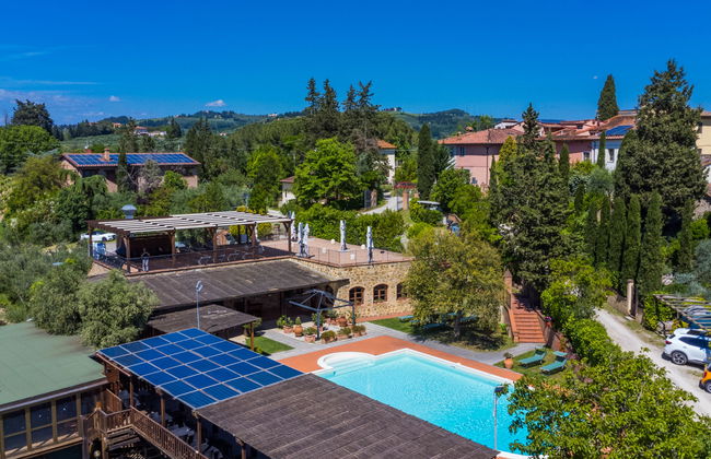 Casa de 1 quarto em Certaldo com piscina e jardim - Foto 16
