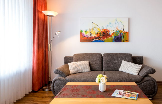 Apartment mit 2 Schlafzimmern in Lahnstein mit schwimmbad und sauna - Foto 7