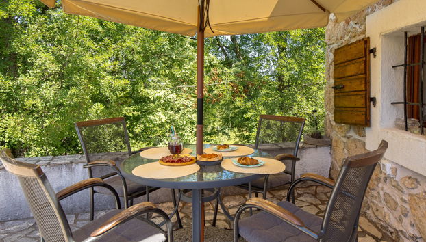 Apartment mit 2 Schlafzimmern in Dobrinj mit schwimmbad und garten - Foto 5