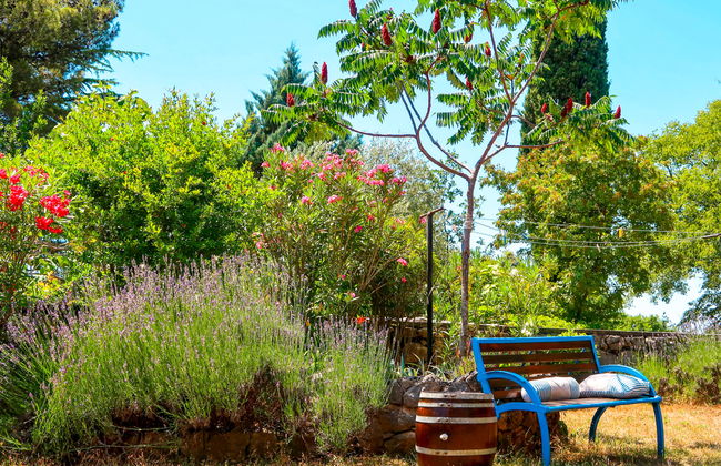 Apartamento de 2 quartos em Dobrinj com piscina e jardim - Foto 24