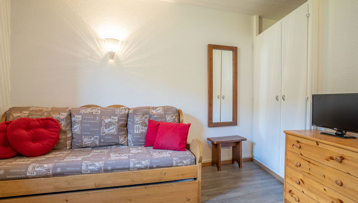 Apartamento de 1 quarto em Les Belleville - Foto 1