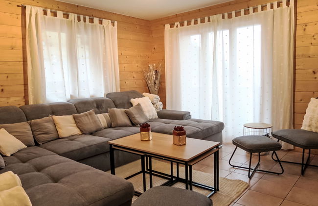 Casa de 8 quartos em Val-d'Illiez com terraço e sauna - Foto 11