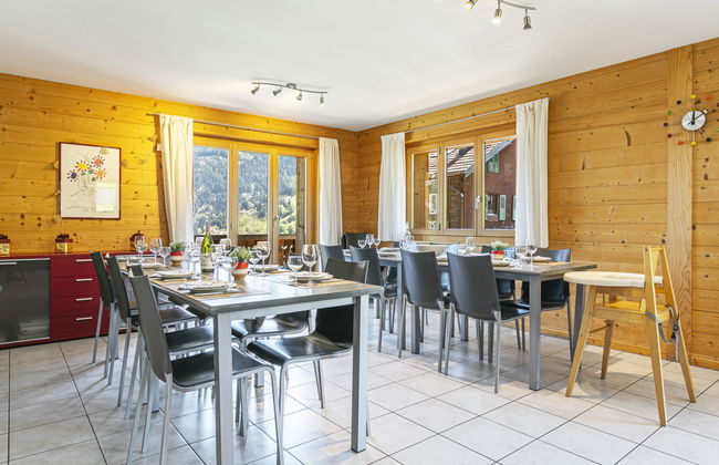 Casa de 8 quartos em Val-d'Illiez com terraço e sauna - Foto 2