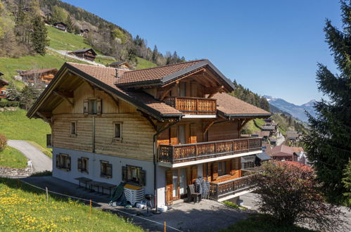 Photo 35 - Maison de 8 chambres à Val-d'Illiez avec terrasse et sauna