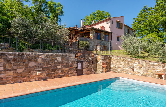 Casa de 5 quartos em Montieri com piscina privada e jardim - Foto 35