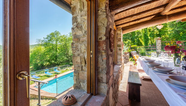 Maison de 5 chambres à Montieri avec piscine privée et jardin - Photo 4