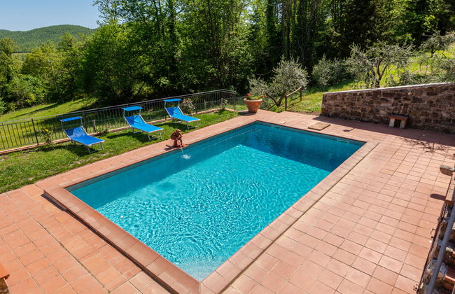 Casa de 5 quartos em Montieri com piscina privada e jardim - Foto 43