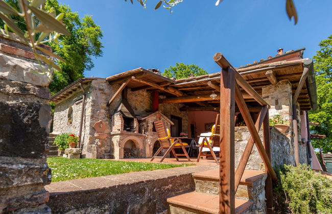 Casa de 5 quartos em Montieri com piscina privada e jardim - Foto 42