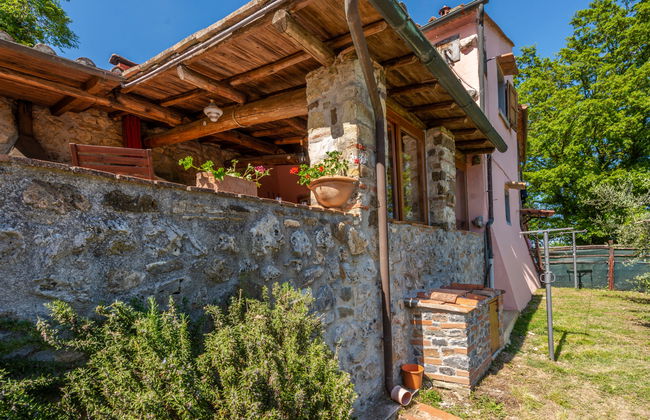 Casa de 5 quartos em Montieri com piscina privada e jardim - Foto 44