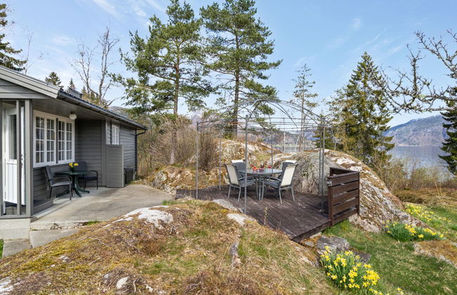 Casa de 3 quartos em Balestrand com jardim e terraço - Foto 24