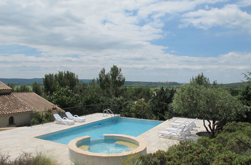 Photo 35 - 4 bedroom House in Saint-Hilaire-d'Ozilhan with private pool and garden