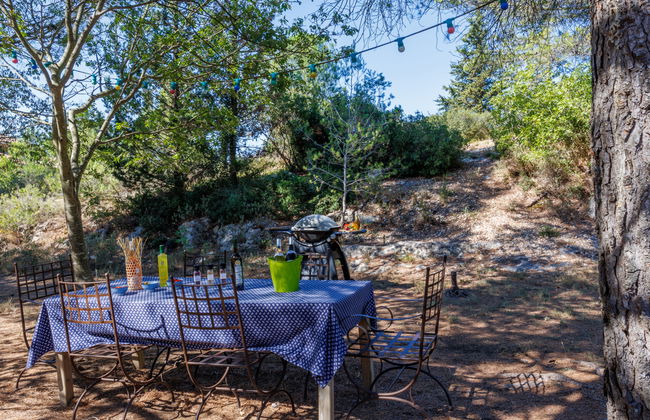 Casa de 5 quartos em Saint-Hilaire-d'Ozilhan com piscina privada e jardim - Foto 30