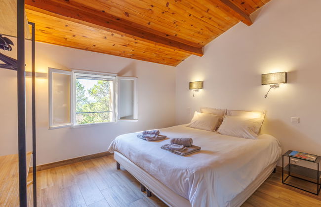 Casa de 5 quartos em Saint-Hilaire-d'Ozilhan com piscina privada e jardim - Foto 13
