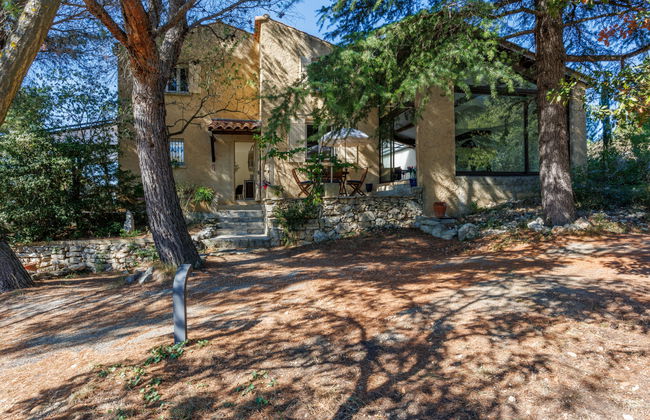Casa de 5 quartos em Saint-Hilaire-d'Ozilhan com piscina privada e jardim - Foto 42
