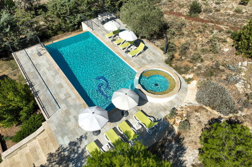 Foto 4 - Casa con 4 camere da letto a Saint-Hilaire-d'Ozilhan con piscina privata e giardino