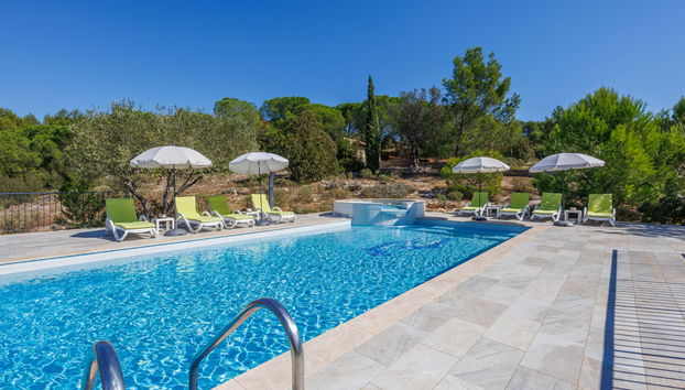 Haus mit 5 Schlafzimmern in Saint-Hilaire-d'Ozilhan mit privater pool und garten - Foto 2