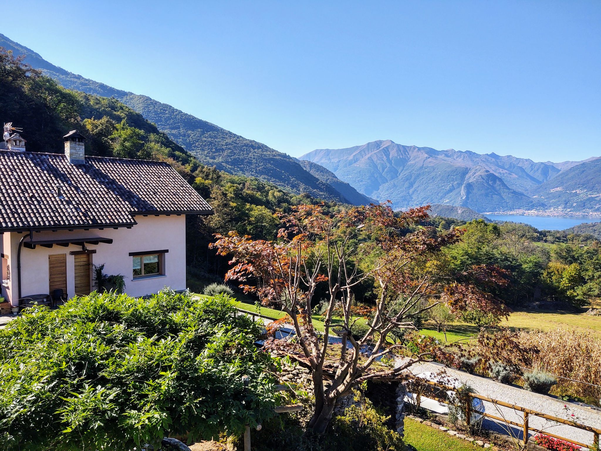 Foto 1 - Apartamento de 1 quarto em Colico com jardim e vista para a montanha