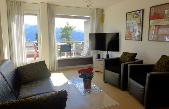 Apartamento de 3 quartos em Crans-Montana com piscina e sauna - Foto 9