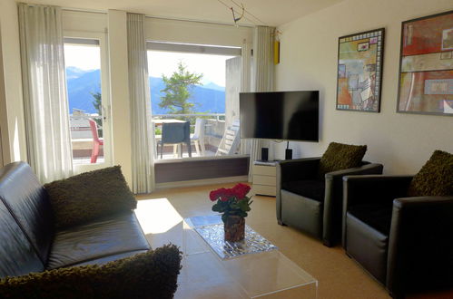 Foto 14 - Apartamento de 2 quartos em Crans-Montana com piscina e vista para a montanha