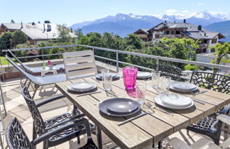 Foto 1 - Apartment mit 2 Schlafzimmern in Crans-Montana mit schwimmbad und terrasse